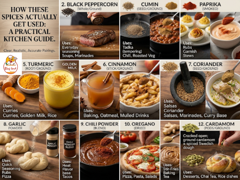 How These Spices Actually Get Used