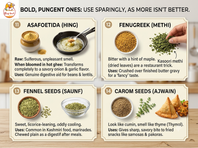 The Bold, Pungent Ones
