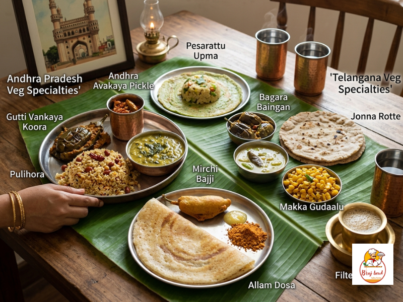 Andhra Pradesh & Telangana: Fiery Chilies and Tangy Pickles
